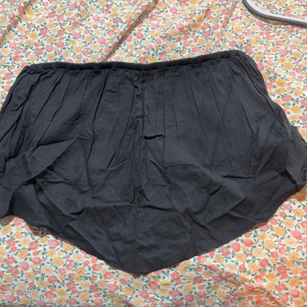 Aerie Black Bandeau top